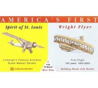GLN3102 Wright Flyer & Spirit St Louis