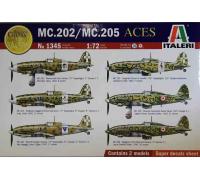 IT1345 Set de Aviones ACES MC20 y MC205 1/72