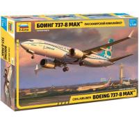 ZV7026 Avión de Pasajeros Boeing 737 Max 8  1/144